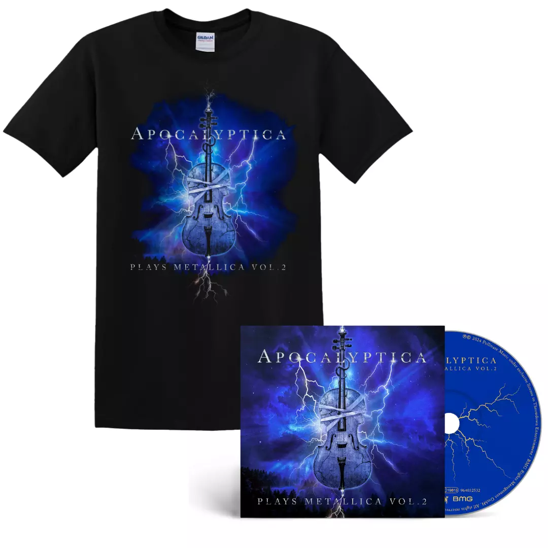 APOCALYPTICA - Plays Metallica Vol.2 [DIGISLEEVE CD+T-SHIRT BUNDLE]